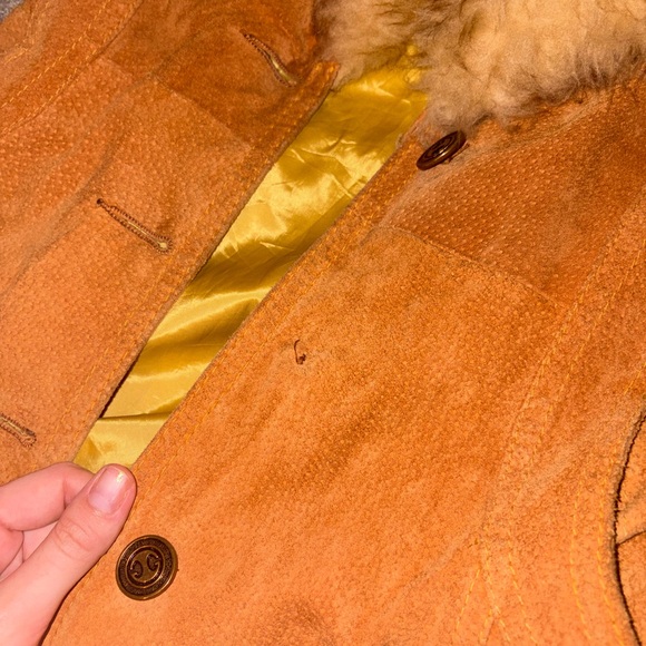 Vintage Penny Lane Coat with Fur Collar - Picture 10 of 13